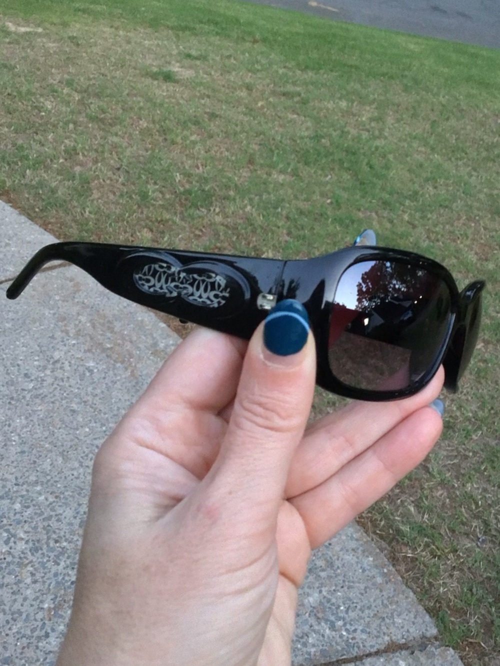 Super Rare Vintage Oakley Black Logo Sunglasses
